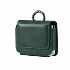 Multi-functional Faux Leather Waist-Hanging Bag For Foldable Phone , Size: 10 x 7.8 x 2.8cm(Green) - 1