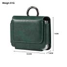 Multi-functional Faux Leather Waist-Hanging Bag For Foldable Phone , Size: 10 x 7.8 x 2.8cm(Green) - 2