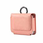 Multi-functional Faux Leather Waist-Hanging Bag For Foldable Phone , Size: 10 x 7.8 x 2.8cm(Pink) - 1