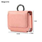 Multi-functional Faux Leather Waist-Hanging Bag For Foldable Phone , Size: 10 x 7.8 x 2.8cm(Pink) - 2