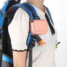 Multi-functional Faux Leather Waist-Hanging Bag For Foldable Phone , Size: 10 x 7.8 x 2.8cm(Pink) - 5