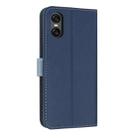 For Sony Xperia 5 VI Metal Bow Leather Phone Case with Hand Strap(Dark Blue) - 3
