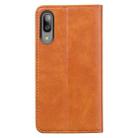 For Samsung Galaxy A10e Business Stitching Horizontal Flip Leather Case with Double Folding & Bracket & Card Slots & Photo Frame & Wallet(Brown) - 8