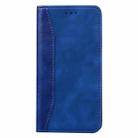 For Samsung Galaxy A10e Business Stitching Horizontal Flip Leather Case with Double Folding & Bracket & Card Slots & Photo Frame & Wallet(Sapphire Blue) - 2