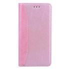 For Samsung Galaxy A10e Business Stitching Horizontal Flip Leather Case with Double Folding & Bracket & Card Slots & Photo Frame & Wallet(Rose Gold) - 2