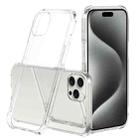 For iPhone 15 Pro Rhino Shield Series TPU Shockproof Phone Case(Transparent) - 1