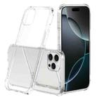 For iPhone 16 Pro Rhino Shield Series TPU Shockproof Phone Case(Transparent) - 1