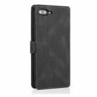 For iPhone 8 Plus / 7 Plus Retro Magnetic Closing Clasp Horizontal Flip Leather Case with Holder & Card Slots & Photo Frame & Wallet(Black) - 3