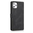 For iPhone 11 Pro Max Retro Magnetic Closing Clasp Horizontal Flip Leather Case with Holder & Card Slots & Photo Frame & Wallet(Black) - 3
