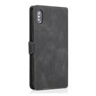 For iPhone X / XS Retro Magnetic Closing Clasp Horizontal Flip Leather Case with Holder & Card Slots & Photo Frame & Wallet(Black) - 3