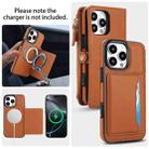 For iPhone 16 Pro Max Multifunctional Wallet Detachable Leather Phone Case with Lanyard(Brown) - 3