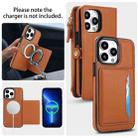For iPhone 13 Pro Multifunctional Wallet Detachable Leather Phone Case with Lanyard(Brown) - 3