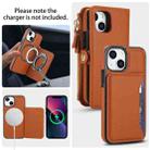 For iPhone 13 mini Multifunctional Wallet Detachable Leather Phone Case with Lanyard(Brown) - 3