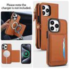 For iPhone 12 Pro Max Multifunctional Wallet Detachable Leather Phone Case with Lanyard(Brown) - 3
