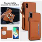 For iPhone XS / X Multifunctional Wallet Detachable Leather Phone Case with Lanyard(Brown) - 3