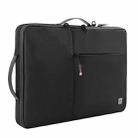 WIWU Alpha Nylon Double Layer Travel Carrying Storage Bag Sleeve Case for 13.3 inch Laptop(Black) - 2