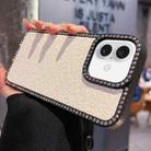 For iPhone 16 Diamond Glitter Shiny Surface TPU Phone Case(White) - 1