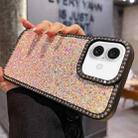 For iPhone 16 Diamond Glitter Shiny Surface TPU Phone Case(Colorful) - 1