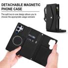 For Samsung Galaxy S25 Ultra 5G Multifunctional Wallet Detachable Leather Phone Case with Lanyard(Black) - 2