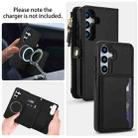 For Samsung Galaxy S25+ 5G Multifunctional Wallet Detachable Leather Phone Case with Lanyard(Black) - 3