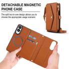For Samsung Galaxy S25 Edge 5G Multifunctional Wallet Detachable Leather Phone Case with Lanyard(Brown) - 2