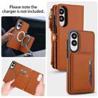 For Samsung Galaxy S25 Edge 5G Multifunctional Wallet Detachable Leather Phone Case with Lanyard(Brown) - 3