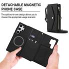 For Samsung Galaxy S24 Ultra 5G Multifunctional Wallet Detachable Leather Phone Case with Lanyard(Black) - 2