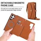 For Samsung Galaxy S24 Ultra 5G Multifunctional Wallet Detachable Leather Phone Case with Lanyard(Brown) - 2