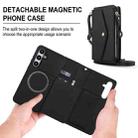 For Samsung Galaxy S24+ 5G Multifunctional Wallet Detachable Leather Phone Case with Lanyard(Black) - 2