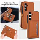 For Samsung Galaxy S24 FE 5G Multifunctional Wallet Detachable Leather Phone Case with Lanyard(Brown) - 3