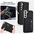 For Samsung Galaxy S22 5G Multifunctional Wallet Detachable Leather Phone Case with Lanyard(Black) - 3