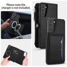 For Samsung Galaxy S21+ 5G Multifunctional Wallet Detachable Leather Phone Case with Lanyard(Black) - 3