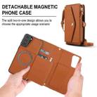 For Samsung Galaxy S21+ 5G Multifunctional Wallet Detachable Leather Phone Case with Lanyard(Brown) - 2