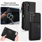 For Samsung Galaxy S21 FE 5G Multifunctional Wallet Detachable Leather Phone Case with Lanyard(Black) - 3