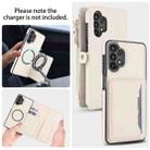 For Samsung Galaxy A13 4G / 5G Multifunctional Wallet Detachable Leather Phone Case with Lanyard(White) - 3