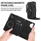 For Samsung Galaxy A13 4G / 5G Multifunctional Wallet Detachable Leather Phone Case with Lanyard(Black) - 2