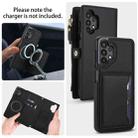 For Samsung Galaxy A13 4G / 5G Multifunctional Wallet Detachable Leather Phone Case with Lanyard(Black) - 3