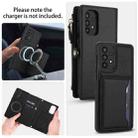 For Samsung Galaxy A52 5G Multifunctional Wallet Detachable Leather Phone Case with Lanyard(Black) - 3