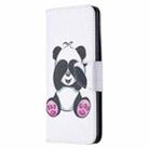 For Xiaomi Redmi 9C Colored Drawing Pattern Horizontal Flip Leather Case with Holder & Card Slots & Wallet(Panda) - 2