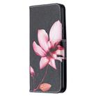 For Xiaomi Redmi 9C Colored Drawing Pattern Horizontal Flip Leather Case with Holder & Card Slots & Wallet(Lotus) - 2