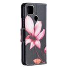 For Xiaomi Redmi 9C Colored Drawing Pattern Horizontal Flip Leather Case with Holder & Card Slots & Wallet(Lotus) - 3