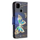 For Xiaomi Redmi 9C Colored Drawing Pattern Horizontal Flip Leather Case with Holder & Card Slots & Wallet(Big Butterfly) - 3