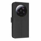 For Xiaomi 13 Ultra Metal Bow Leather Phone Case with Hand Strap(Black) - 3