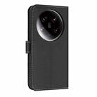 For Xiaomi 14 Ultra Metal Bow Leather Phone Case with Hand Strap(Black) - 9
