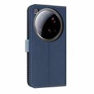 For Xiaomi 15 Ultra Metal Bow Leather Phone Case with Hand Strap(Dark Blue) - 3