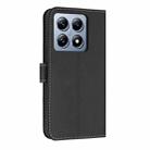 For Xiaomi 14T Metal Bow Leather Phone Case with Hand Strap(Black) - 3