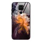For Xiaomi Redmi Note 9 Marble Pattern Glass Protective Case(DL01) - 1