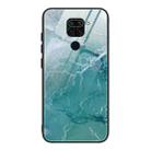 For Xiaomi Redmi Note 9 Marble Pattern Glass Protective Case(DL04) - 1