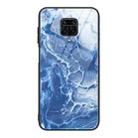 For Xiaomi Redmi Note 9S / Note 9 Pro Marble Pattern Glass Protective Case(DL03) - 1