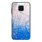 For Xiaomi Redmi Note 9S / Note 9 Pro Marble Pattern Glass Protective Case(DL07) - 1